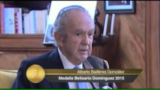 Entrevista con Alberto Baillères recipiendario de la Medalla Belisario Domínguez 2015 [upl. by Bjorn]