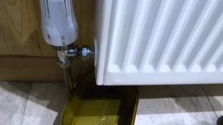 How to remove and replace a central heating radiator for decorating [upl. by Amalberga]