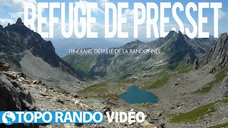 REFUGE DE PRESSET  PIERRA MENTA  Randonnée Montagne  Beaufortain  Savoie [upl. by Joette]