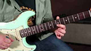 Slow Blues Guitar How to Create awesome riffs amp licks [upl. by Ainig]