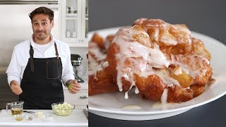 Hot and Crisp Apple Fritters  Kitchen Conundrums with Thomas Joseph [upl. by Rubma]