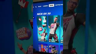 Fortnite NEW Nick Eh 30 Item Shop [upl. by Nnylatsyrc]