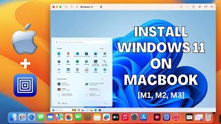 Install Windows 11 on MacBook with Apple Silicon M1 M2 M3 [upl. by Augusto]