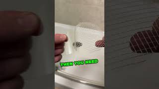 See how the nifty TubShroom Toss hair catcher keeps your tub drain clean and clear homehacks [upl. by Clywd40]