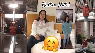 SUPER QUICK ROOM TOUR  BAITON HOTEL  SEOUL KOREA  JACKIE LIMPIN [upl. by Enilamme344]