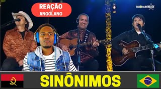 REAÇÃO  Chitãozinho amp Xororó  Sinônimos Part Especial Zé Ramalho  GRINGO REAGINDO  React [upl. by Grossman]