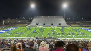 Burleson Centennial HS Spartan Band Taming the Sky Oct 12th 2024 Birdville ISD Marching Festival [upl. by Enaek]