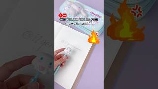 Wrong way to use a magic box eraser iigen stationery cute kawaii shorts viral [upl. by Ybbor]