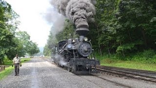 Cass Scenic Railroad  Geared Logging Steam Train [upl. by Ilatfan462]