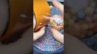 Pompom orange tape Ball music bollywood newsong shortsviral diy nanocraft [upl. by Lap]