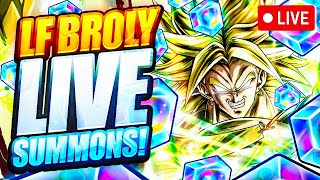 🔥LIVE SUMMONS FOR LF BROLY LUCK OR SHAFT FIND OUT HERE Dragon Ball Legends [upl. by Haerb]