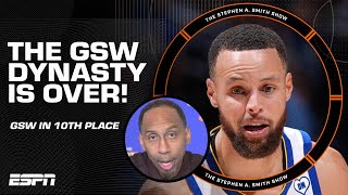 THE DYNASTY IS OVER  Stephen A says CHANGE is coming for Warriors 👀  The Stephen A Smith Show [upl. by Mahtal]