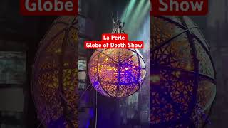 La Perle Globe of Death La Perle Dubai’s Spectacular Show insidedubai [upl. by Godden]