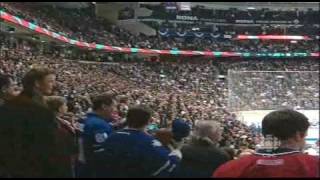 ACC Sings O Canada  Habs at Leafs  Oct 1 2009 [upl. by Tisbe429]