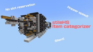 stileHS item categorizer [upl. by Nashbar]