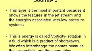 Weather Forecasting Lesson Upper Air Maps and Vorticity [upl. by Eckhardt]