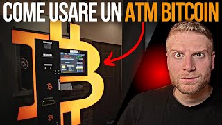 INVESTIRE in CRYPTO con i CONTANTI📈Come si Usa un BITCOIN ATM 🔥 [upl. by Barnaba]