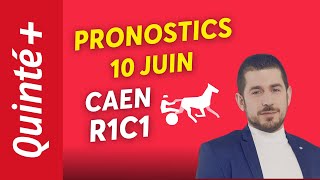 PRONOSTICS QUINTÉ LUNDI 10 À CAEN  IGUSKI SAUTONNE [upl. by Notlehs]