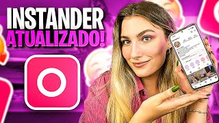 SAIU🥳 INSTANDER ATUALIZADO 2023  INSTAGRAM ESTILO IPHONE  RECURSO NOTAS amp Qualidade Máxima 172 [upl. by Uuge]