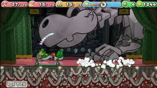 Paper Mario The Thousand Year Door Remake Bonetail Superboss fight Chapter 5 [upl. by Leahcimsemaj]