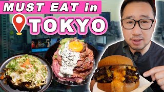 MUST TRY EATS in Tokyo  Shibuya Harajuku Japan Ultimate Food Tour [upl. by Nawud]