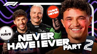 Never Have I Ever With Our F1 Drivers  Episode 2 [upl. by Abramo]