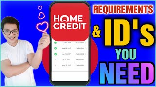 Home Credit IDs amp REQUIREMENTs  mga Id na Pwede gamitin sa home credit amp requirement na kailangan [upl. by Beetner]