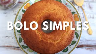 Bolo simples  Food From Portugal [upl. by Gillmore]