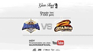 MARINOS DE ANZOATEGUI vs GUAROS DE LARA EN VIVO 01072017 [upl. by Ayidan]