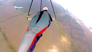 Hang gliding adventure  Pre mansoon flight  Flying below low cloudbase [upl. by Sinoda]