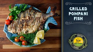 Grilled Pompano Fish Recipe [upl. by O'Donovan]