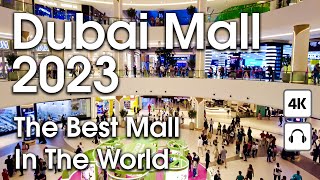 Dubai 🇦🇪 Dubai Mall  4K  Walking Tour Compilation [upl. by Silvia]