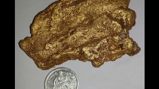 UNBELIEVABLE  HUGE Gold Nugget LIVE DIG  4 OUNCES [upl. by Fahy]