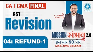 Lec 04 IDT Mission Sambhav  Chapterwise Chart Revision CA CS CMA Final MAY 24  CA Vishal Sir [upl. by Utimer]