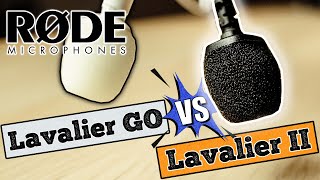 RODE LAVALIER 2 VS LAVALIER GO Vergleich  Deutsch [upl. by Wileen37]