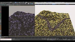 CORONA CHAOS SCATTER EXPLAINED  SCATTER  3DSMAX  GRASS  CREATE LANDSCAPE  BASICS  Part 1 [upl. by Roxana]