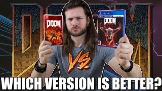 Nintendo Switch DOOM vs PS4 DOOM VFR vs Original 2016 DOOM [upl. by Bezanson]