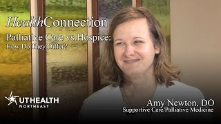 Palliative Care vs Hospice How Are They Different  Dr Amy Newton [upl. by Nylasej432]