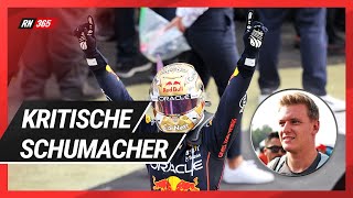 Schumacher Plaatst Kanttekening Bij Recordoverwinning Voor Verstappen [upl. by Ibmab415]