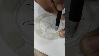 spirographdrawing spirograph geometricdesign artist geometricpattern [upl. by Tranquada]