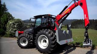 Valtra T 202 Direct Forst  Schlepper MHD [upl. by Ekusoyr29]