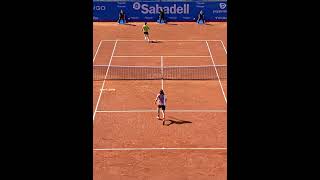 Alcaraz showing Tsitsipas drop shot levels 🔥 [upl. by Zadack285]