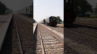 Sir Syed Express 35UP at 106 kmh Super Speed sirsyedexpress trainspotting viralshorts [upl. by Harvison]