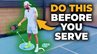 How to Serve A Pickleball  Beginners Guide [upl. by Aneehsat]