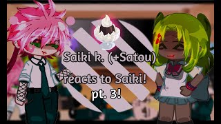 Saiki k react to Saiki ll TDLOSK ll Angst ll Gacha club ll pt 3 ll [upl. by Simmons]