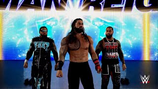 WWE 2K24 OG Bloodline Vs The New Bloodline [upl. by Aniretac]