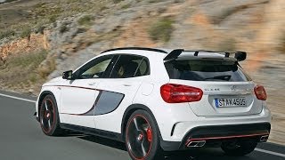 GLA 45 AMG Edition 1  Fahrbericht [upl. by Shandra]