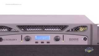 Crown XTI6002 Power Amplifier  Crown XTI6002 [upl. by Campos12]