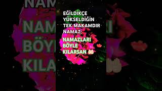 NAMAZ AŞKI 🕋🕌🤲🏻👆🏻 islamicstatus islamicvideo namazvakti shortvideo shorts shortsviral [upl. by Nomolas]