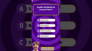 🎯 VIDÉO QUIZ MINUTE  Culture Générale Nº2 quiz challenge jeu quizculturegénérale connaissance [upl. by Oicatsana]